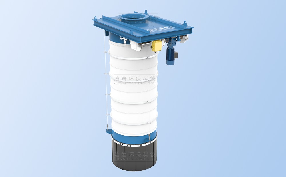 散裝機,伸縮溜筒