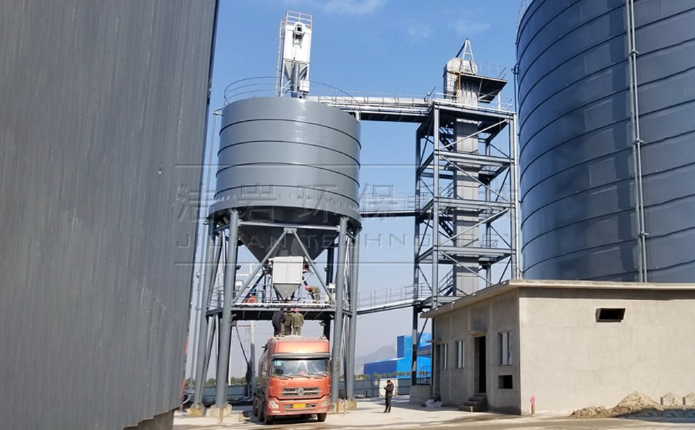 火力發(fā)電散裝機,伸縮溜筒