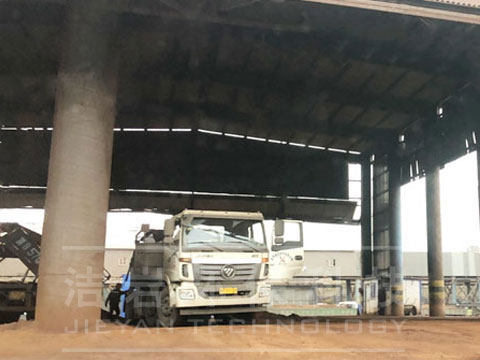 卸料口干霧抑塵