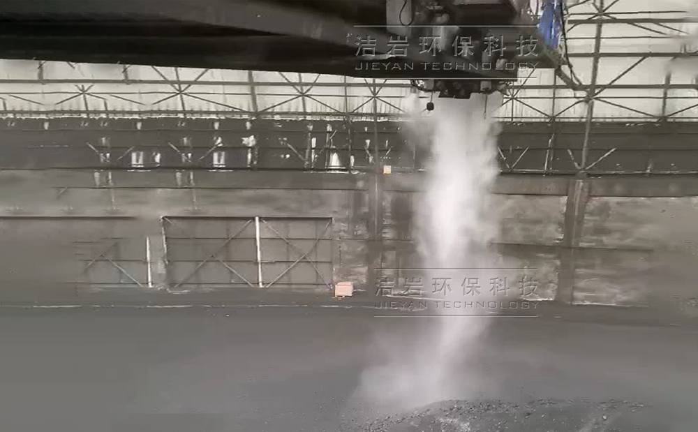 圓堆機長堆機干霧抑塵系統