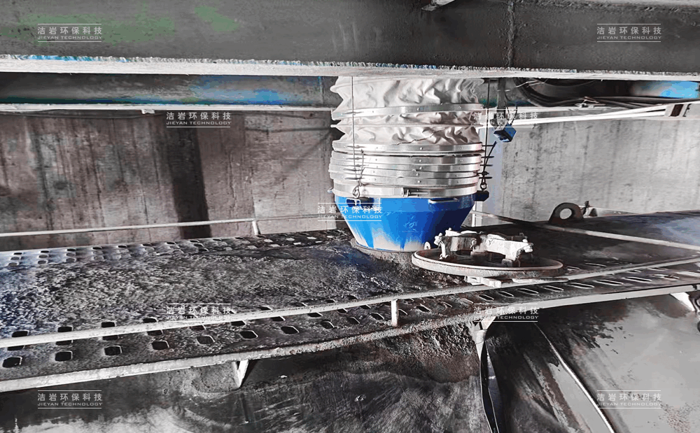 建材水泥散裝機,伸縮溜筒